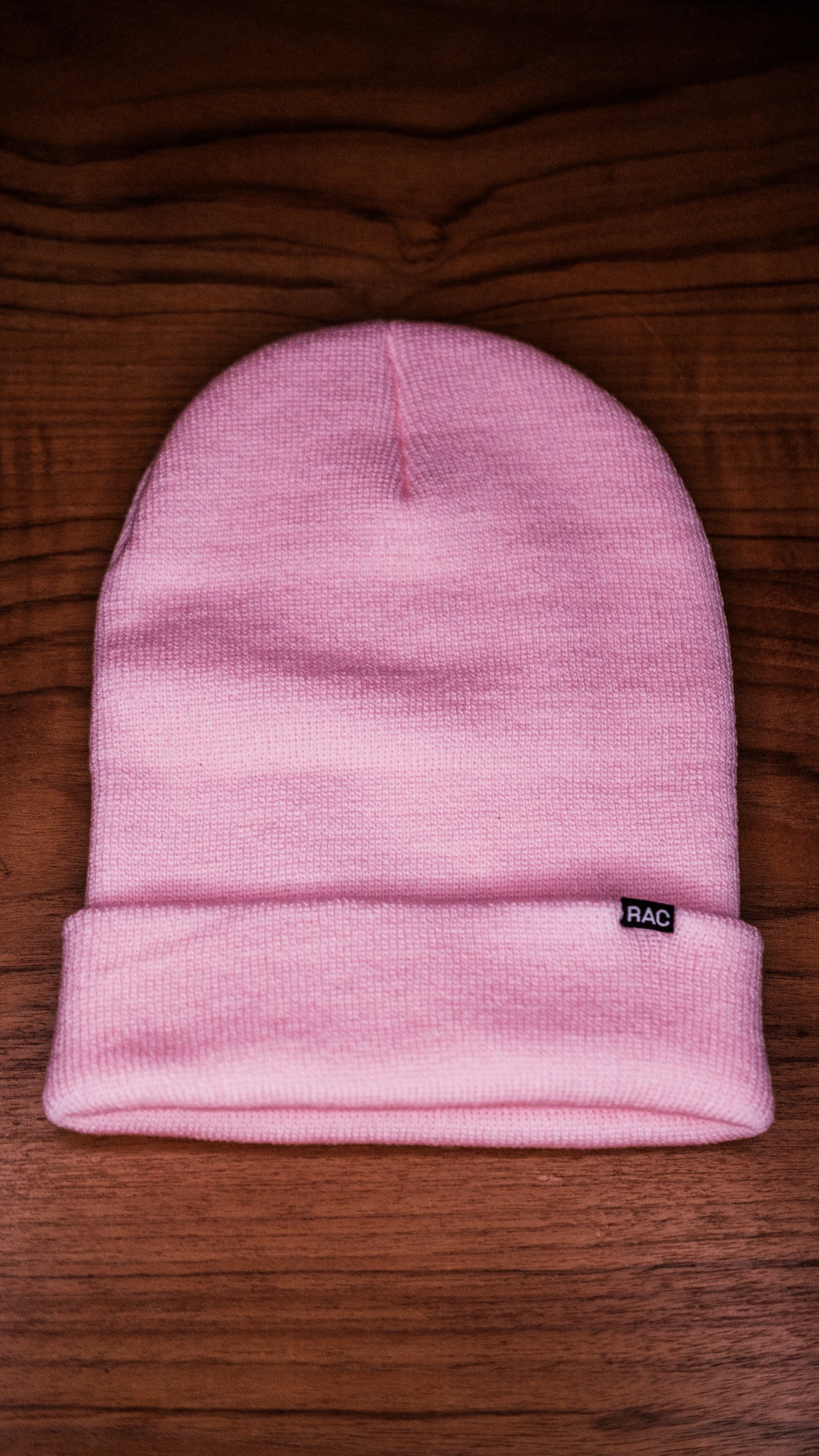RAC - Pink Knit Beanie — original product photo 2